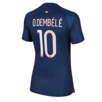 Ženski Nogometni dresi Paris Saint-Germain Ousmane Dembele #10 Domači 2023-24 Kratek Rokav